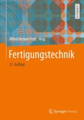 book Fertigungstechnik