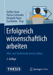 book Erfolgreich wissenschaftlich arbeiten