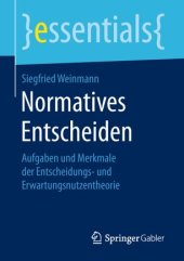 book Normatives Entscheiden