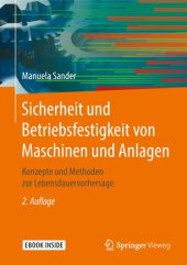 book Sicherheit und Betriebsfestigkeit von Maschinen und Anlagen