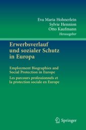 book Erwerbsverlauf und sozialer Schutz in Europa