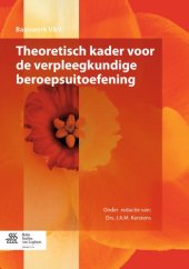 book Theoretisch kader voor de verpleegkundige beroepsuitoefening