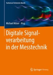 book Digitale Signalverarbeitung in der Messtechnik