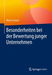 book Besonderheiten bei der Bewertung junger Unternehmen