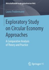 book Exploratory Study on Circular Economy Approaches