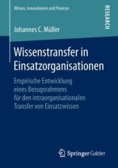 book Wissenstransfer in Einsatzorganisationen