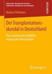 book Der Transplantationsskandal in Deutschland