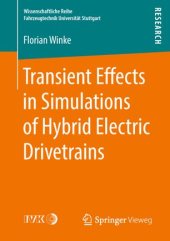 book Transient Effects in Simulations of Hybrid Electric Drivetrains