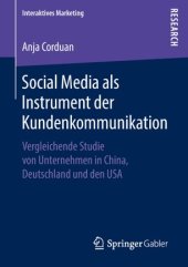 book Social Media als Instrument der Kundenkommunikation