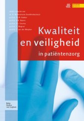 book Kwaliteit en veiligheid in patiëntenzorg