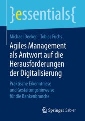 book Agiles Management als Antwort auf die Herausforderungen der Digitalisierung