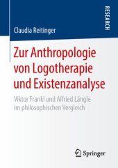 book Zur Anthropologie von Logotherapie und Existenzanalyse