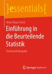 book Einführung in die Beurteilende Statistik