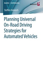 book Planning Universal On-Road Driving Strategies for Automated Vehicles