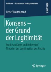 book Konsens – der Grund der Legitimität