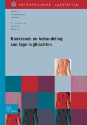 book Onderzoek en behandeling van lage rugklachten