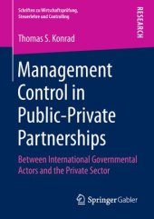 book Management Control in Public-Private Partnerships