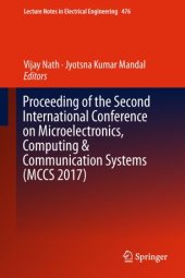 book Proceeding of the Second International Conference on Microelectronics, Computing & Communication Systems (MCCS 2017)