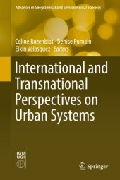 book International and Transnational Perspectives on Urban Systems