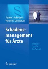 book Schadensmanagement für Ärzte : Juristische Tipps für den Ernstfall