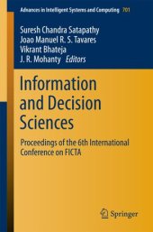 book Information and Decision Sciences