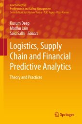 book Logistics, Supply Chain and Financial Predictive Analytics