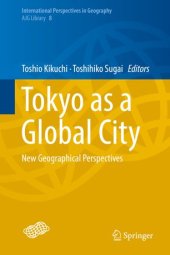 book Tokyo as a Global City