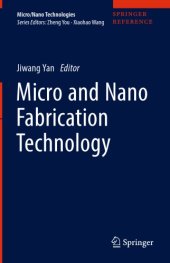 book Micro and Nano Fabrication Technology