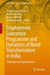 book Employment Guarantee Programme and Dynamics of Rural Transformation in India