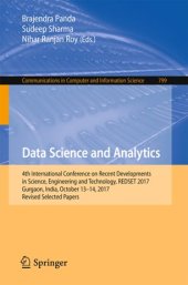 book Data Science and Analytics