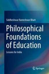 book Philosophical Foundations of Education