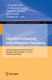 book Cognitive Computing and Information Processing