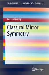 book Classical Mirror Symmetry