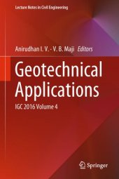 book Geotechnical Applications