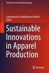 book Sustainable Innovations in Apparel Production