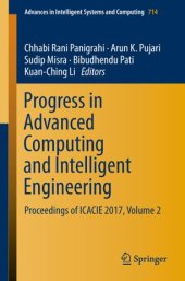 book Progress in Advanced Computing and Intelligent Engineering