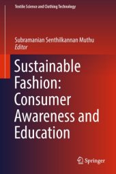 book Sustainable Fashion: Consumer Awareness and Education