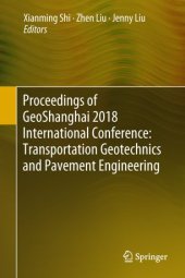 book Proceedings of GeoShanghai 2018 International Conference: Geoenvironment and Geohazard