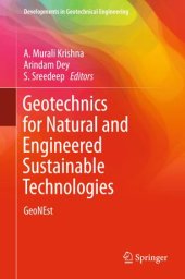 book Geotechnics for Natural and Engineered Sustainable Technologies