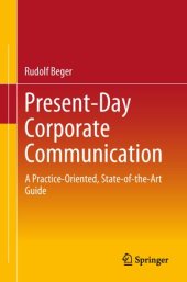 book Present-Day Corporate Communication