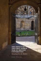 book The Impact of the First World War on British Universities