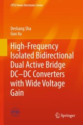 book High-Frequency Isolated Bidirectional Dual Active Bridge DC–DC Converters with Wide Voltage Gain