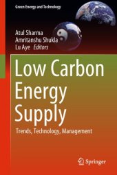 book Low Carbon Energy Supply