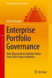 book Enterprise Portfolio Governance