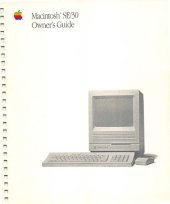 book Macintosh SE 30 Owners Guide