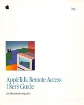 book AppleTalk Remote Access User’s Guide for Macintosh computers