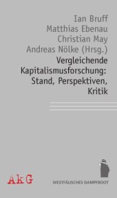 book Vergleichende Kapitalismusforschung : Stand, Perspektiven, Kritik