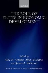 book The Role of Elites in Economic Development