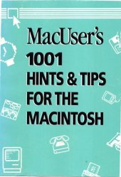 book MacUser 1001 Hints & Tips for the macintosh