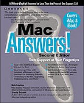 book Mac answers! : tech support at your fingertips